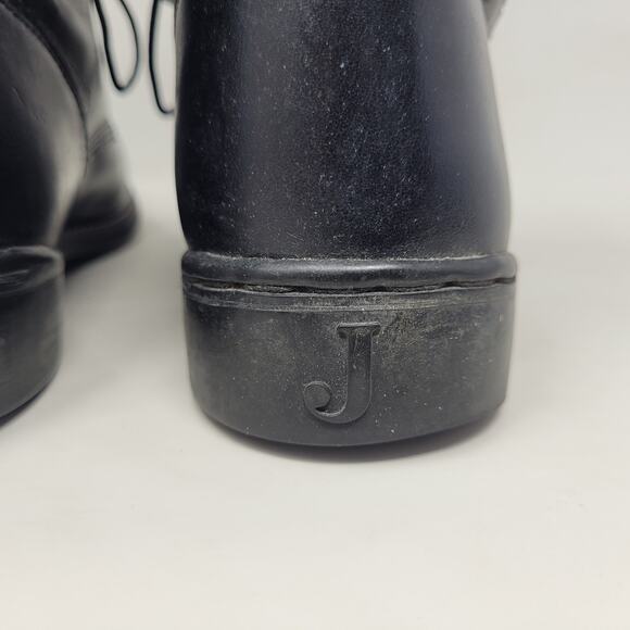 Justin Boots Womens 8B Black Leather Western Lace Up Tassel Rodeo Bootie JBL400 - Picture 8 of 12